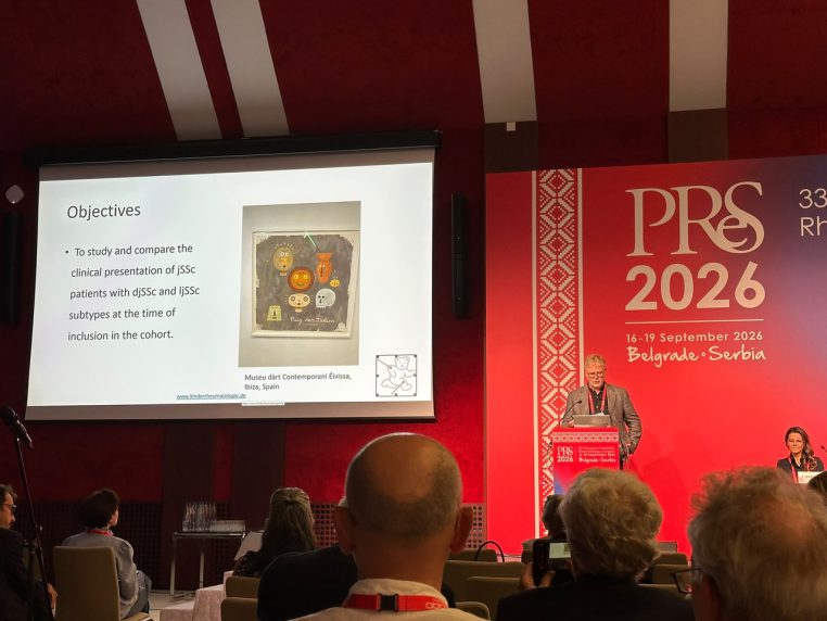 Oral Presentations of the data of the juvenile scleroderma inception cohort on the PRES 2026